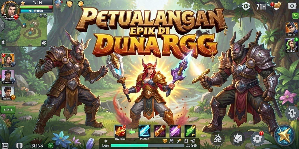Tampilan gameplay <strong>71H</strong> yang menakjubkan dan penuh aksi.