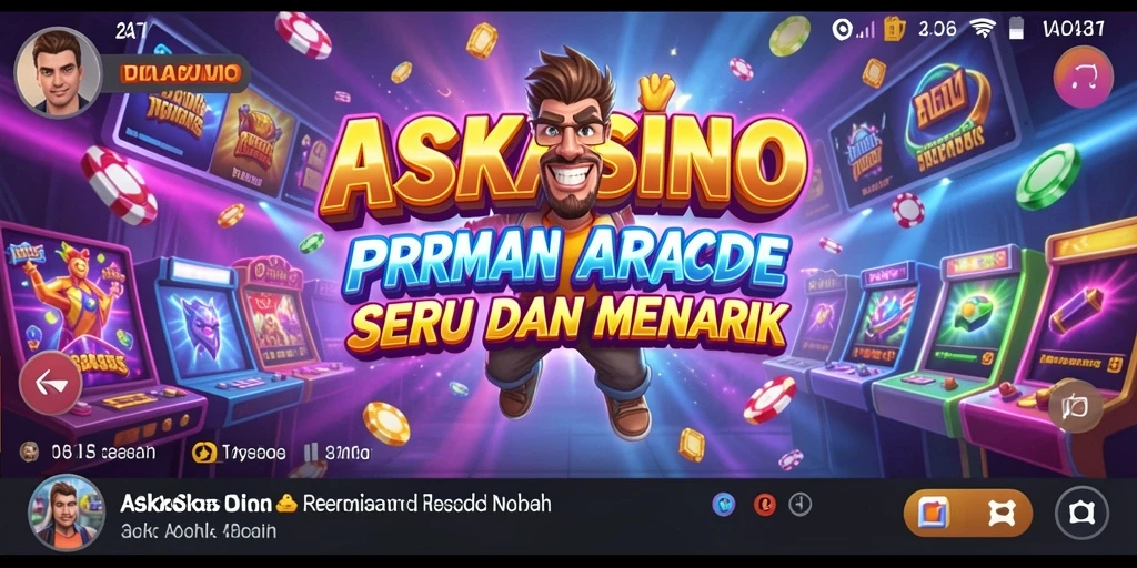 Tampilan gameplay seru dari ASKASINO yang penuh tantangan.
