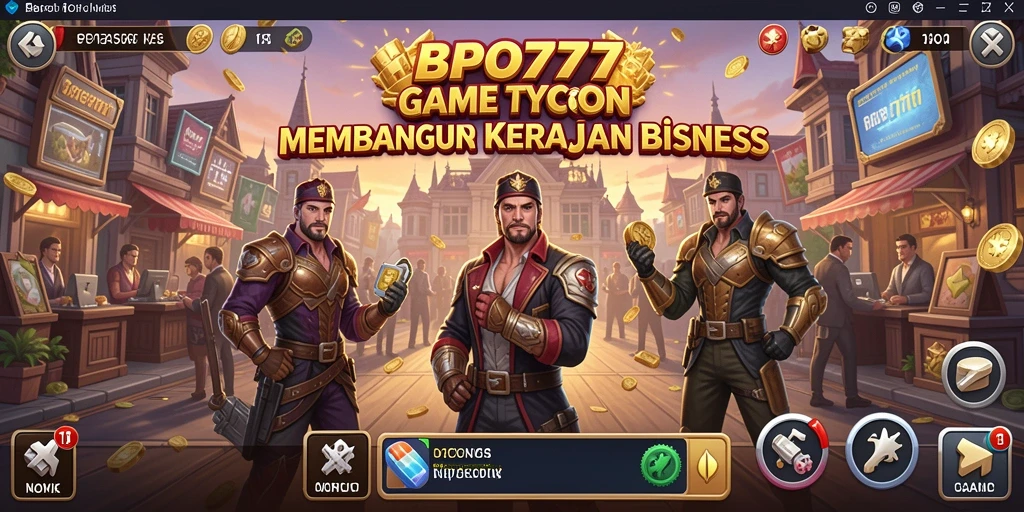 Tampilan gameplay BPO777 yang menantang dan seru.