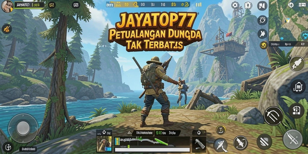 Tampilan gameplay JAYATOP77 yang menakjubkan dalam dunia terbuka.