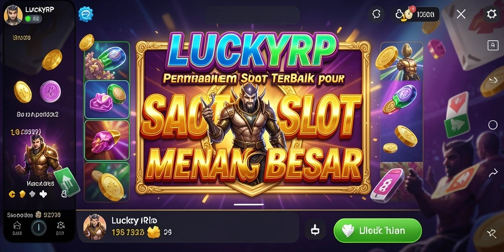 Screenshot gameplay LUCKYRP yang menampilkan slot yang mengasyikkan.