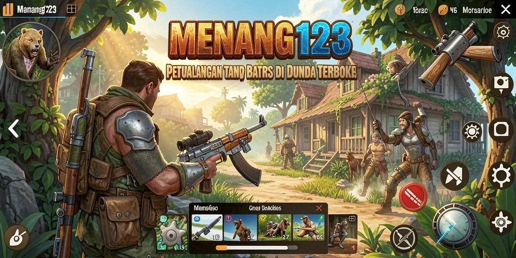Tangkapan layar MENANG123 menampilkan petualangan seru di dunia terbuka.