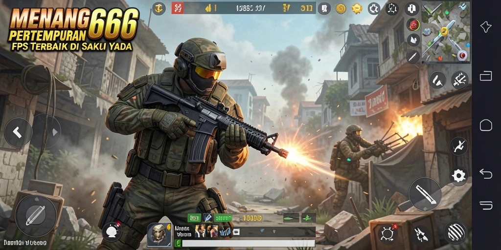 Screenshot dari gameplay mendebarkan di MENANG666.