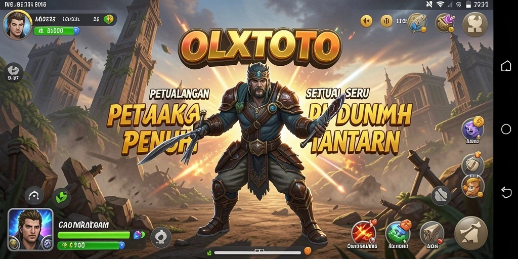 Tangkapan layar menunjukkan gameplay OLXTOTO yang menarik dan penuh petualangan.