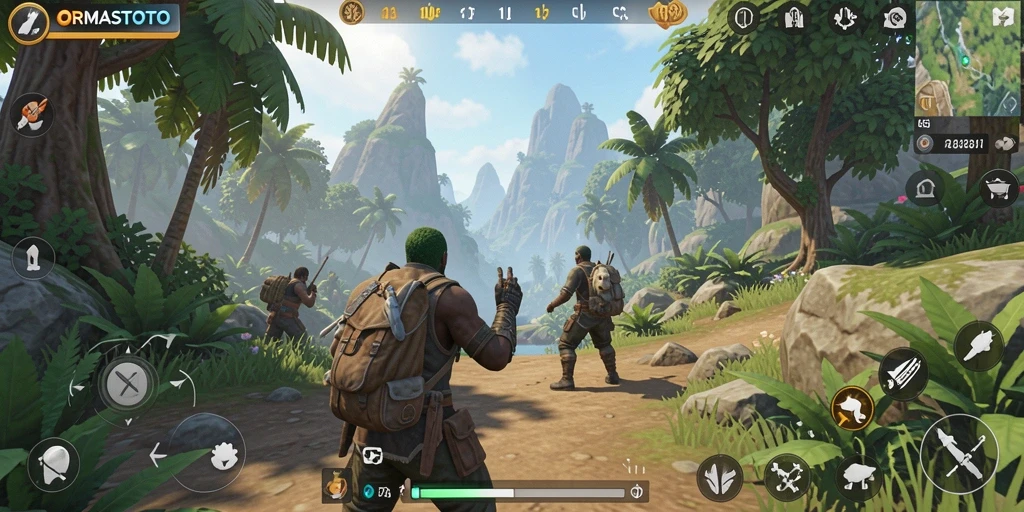 Gambaran menakjubkan dari gameplay Open World ORMASTOTO.