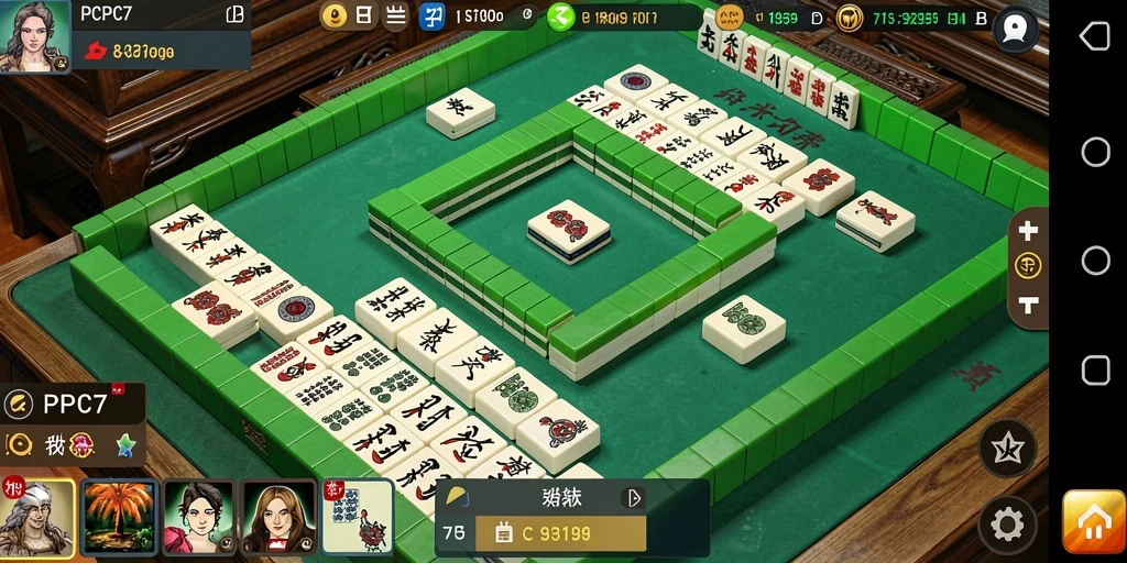 Tangkapan layar gameplay <strong>PCPC7</strong> menampilkan tantangan <strong>Mahjong</strong> yang mendebarkan.