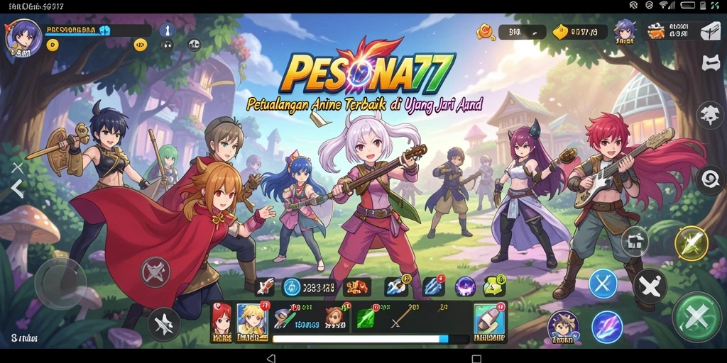 Gameplay seru dengan karakter Anime yang menawan.