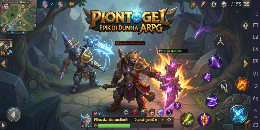 Tampilan gameplay menarik dari PIONTOGEL di dunia ARPG.