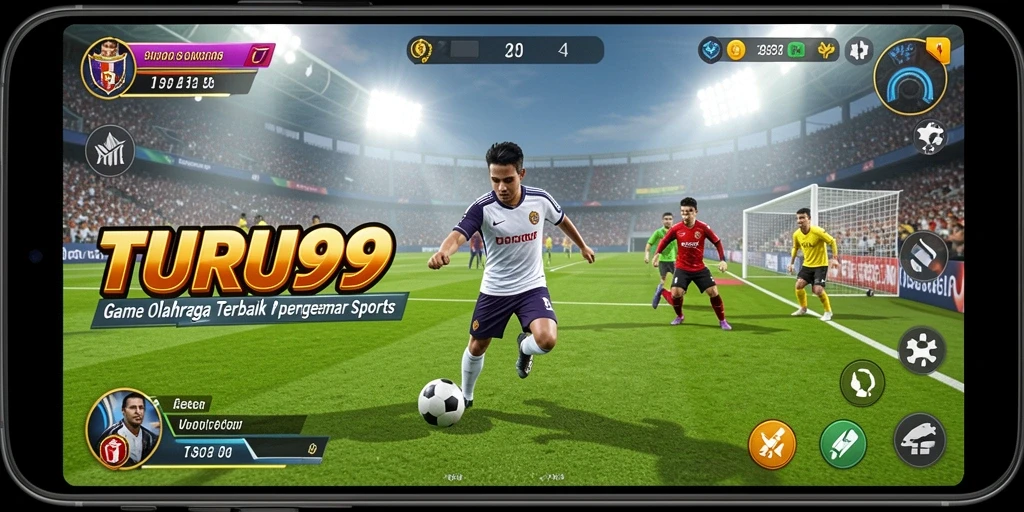 Tangkapan layar TURU99 menampilkan aksi seru dalam permainan olahraga.