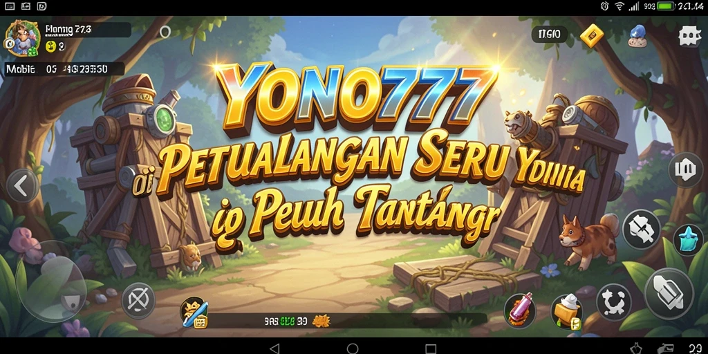 Tampilan gameplay seru di YONO777 dengan petualangan yang tak terlupakan.